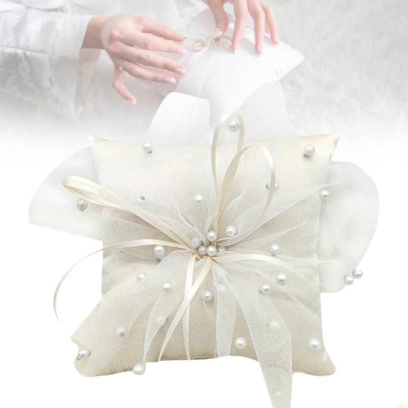 Ring Bearer Pillow - Büyüleyici Düğün Töreni için Yapımı Yastık