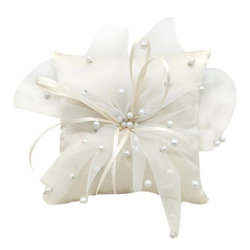 31bb Yapımı İnciler Yastık Bey - Ring Bearer Pillow incelemesi ve fiyatı