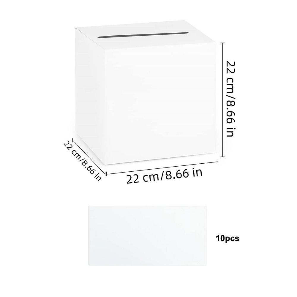 Beyaz Siyah Düğün Kart Kutusu  - Wedding Card Box incelemesi ve fiyatı