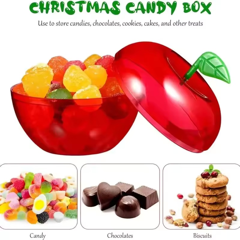 5/10 adet Elma Şeklinde Kaplar - Wedding Favor Box incelemesi ve fiyatı