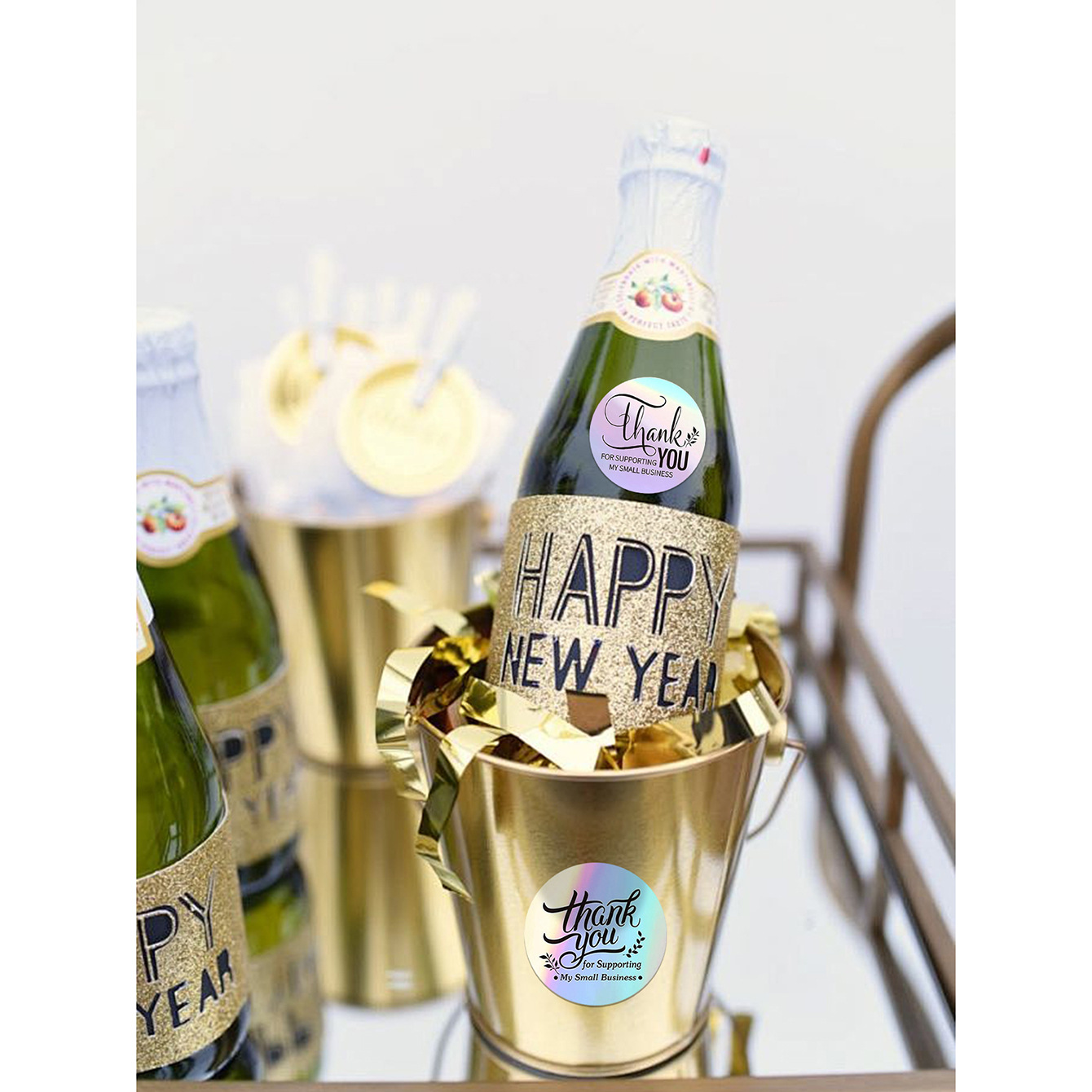 JCAC 500 adet/rulo 1 inç holog - Wedding Favor Box incelemesi ve fiyatı