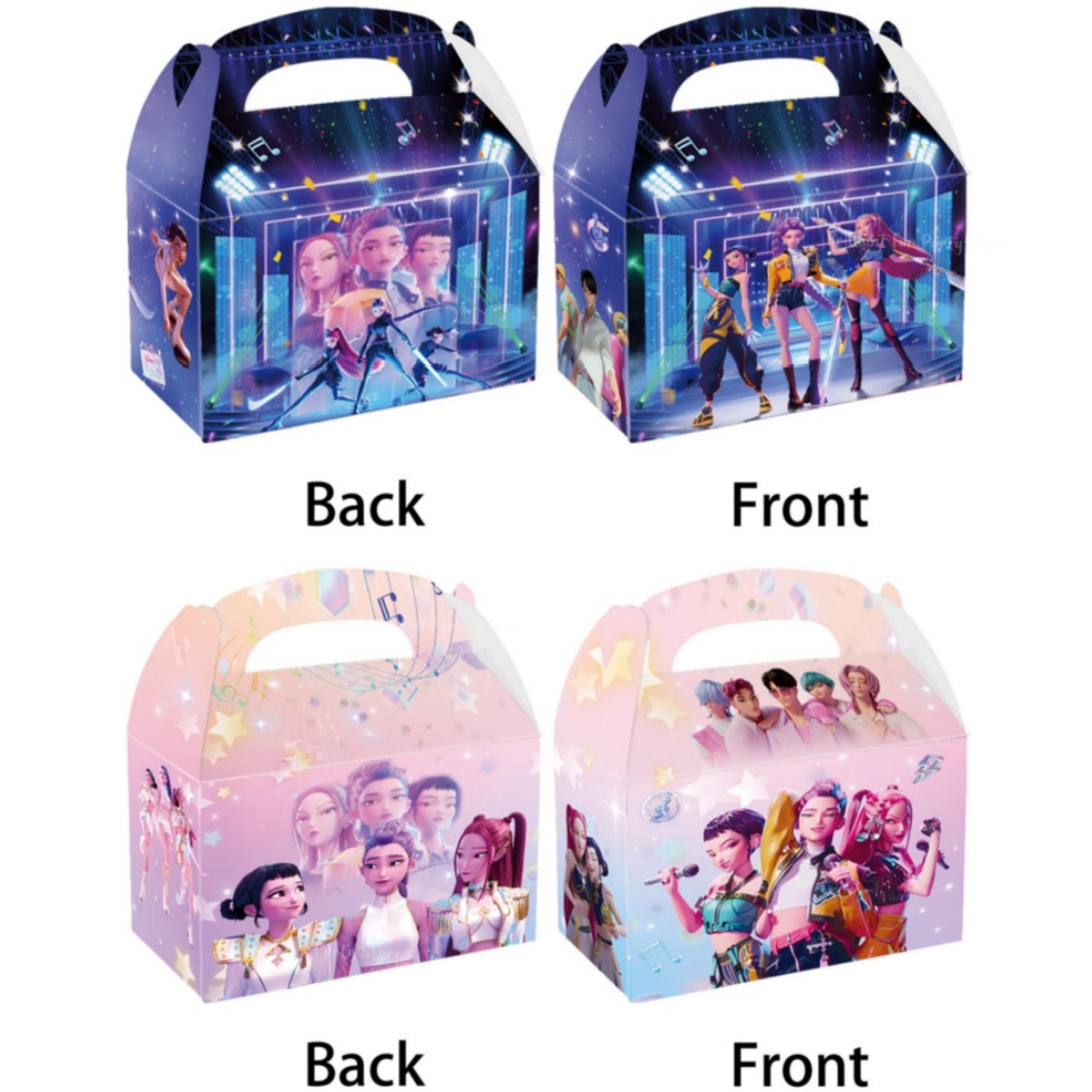 Şeytan Avcıları Partisi Kpop H - Wedding Favor Box incelemesi ve fiyatı
