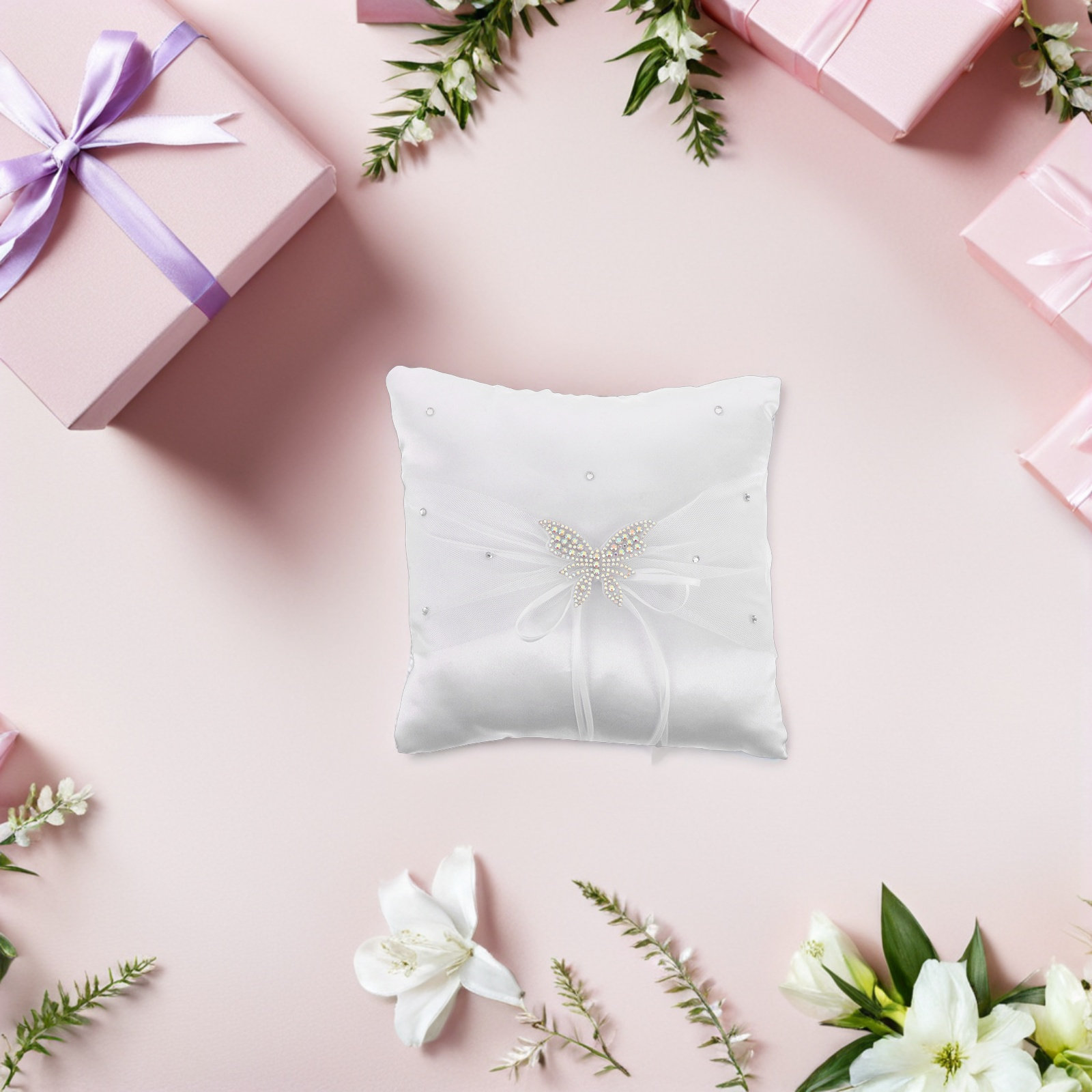Kelebek Yüzük Yastığı Tören Ma - Ring Bearer Pillow incelemesi ve fiyatı