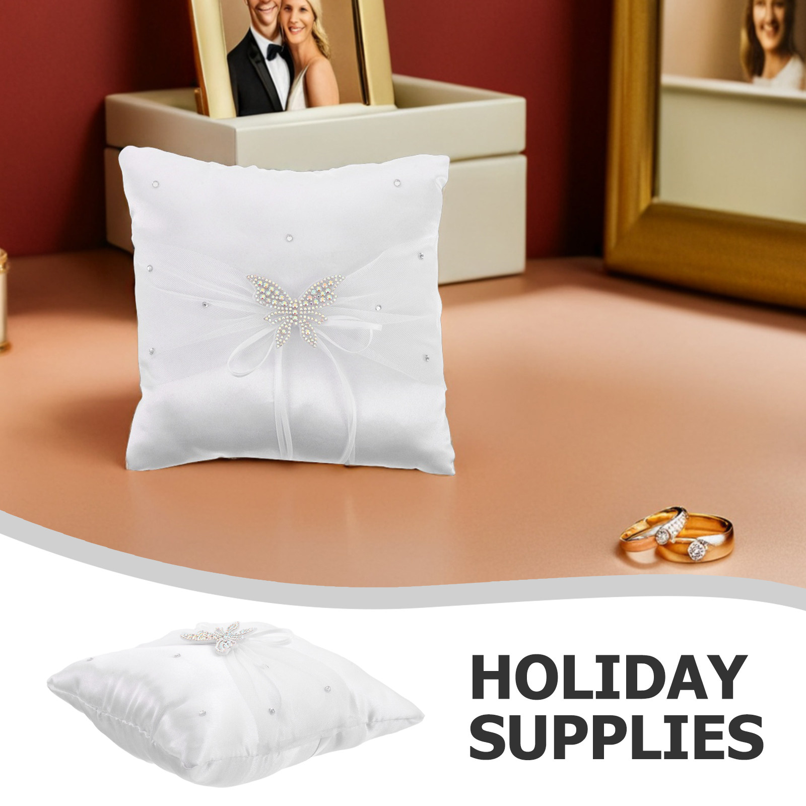 Kelebek Yüzük Yastığı Tören Ma - Ring Bearer Pillow incelemesi ve fiyatı