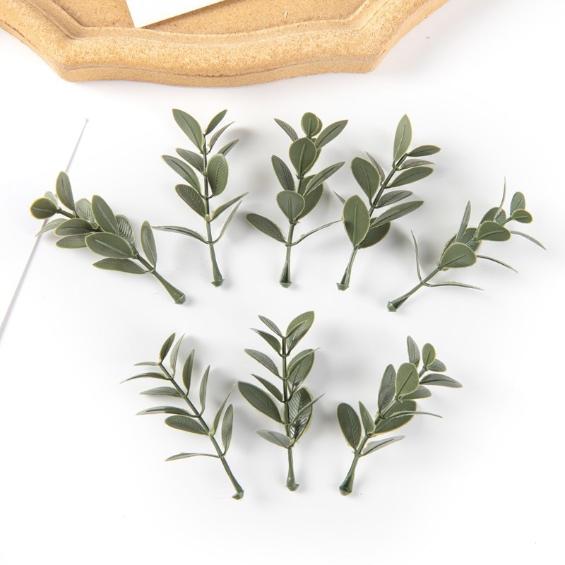 50/100 adet yapay bitkiler yap - Wedding Favor Box incelemesi ve fiyatı