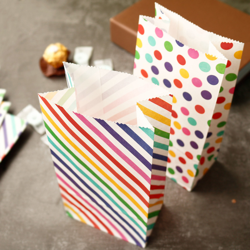 Küçük Kağıt Torbalar Gökkuşağı - Wedding Favor Box incelemesi ve fiyatı