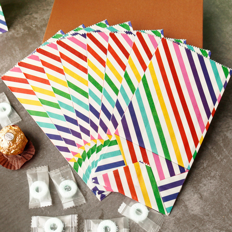 Küçük Kağıt Torbalar Gökkuşağı - Wedding Favor Box incelemesi ve fiyatı