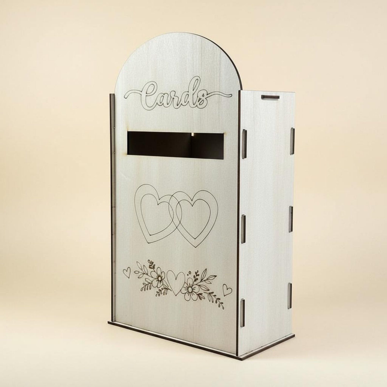 Ahşap Düğün Kart Kutusu Lazer  - Wedding Card Box incelemesi ve fiyatı