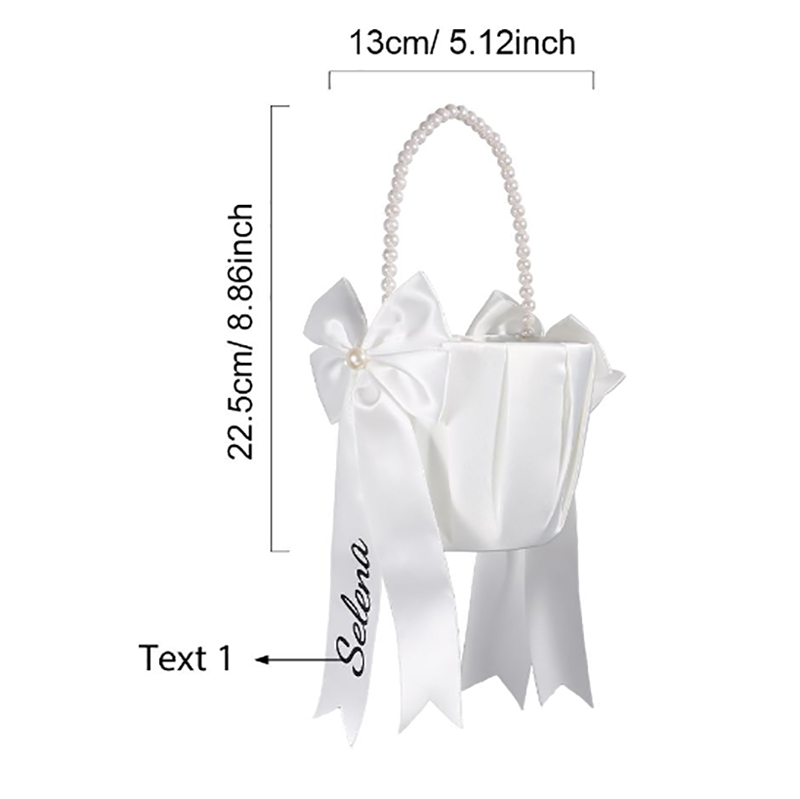 Özel İsimli Çiçek Kız Sepeti B - Wedding Ceremony Supply incelemesi ve fiyatı