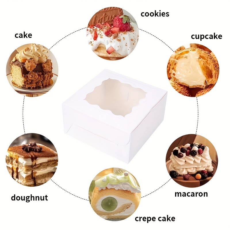 10 adet Kraft kağıt kek şeker  - Wedding Favor Box incelemesi ve fiyatı