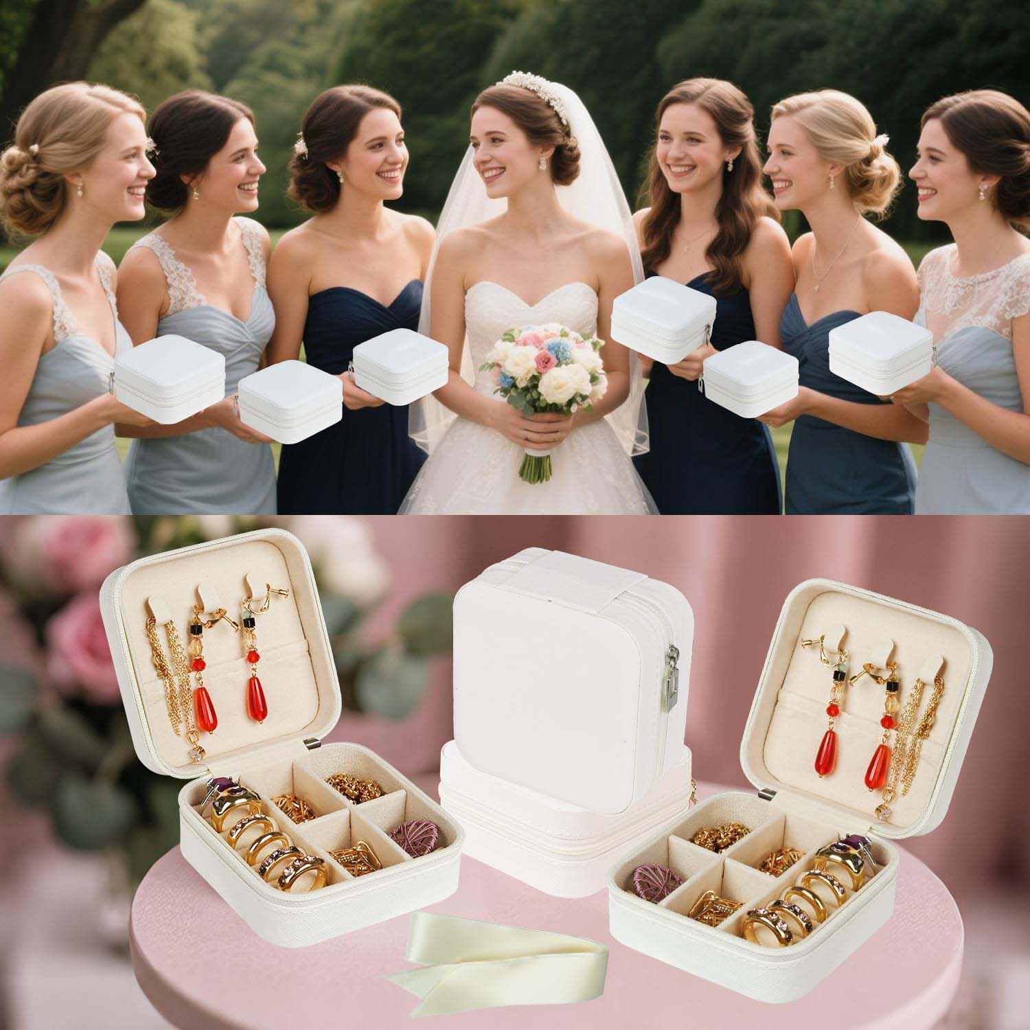 6-50 adet Seyahat Takı Çantası - Wedding Favor Box incelemesi ve fiyatı