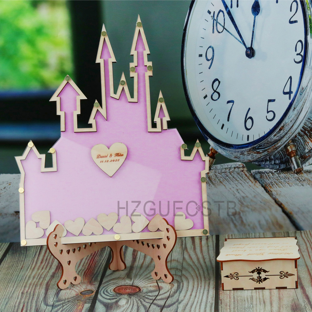 Kişiselleştirilmiş kale ziyare - Wedding Favor Box incelemesi ve fiyatı