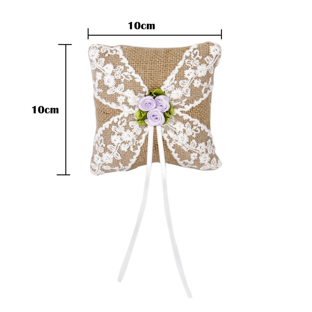 Plaj Düğün Yüzük Yastığı Beyaz - Ring Bearer Pillow incelemesi ve fiyatı
